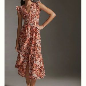 Anthropologie Midi Dress